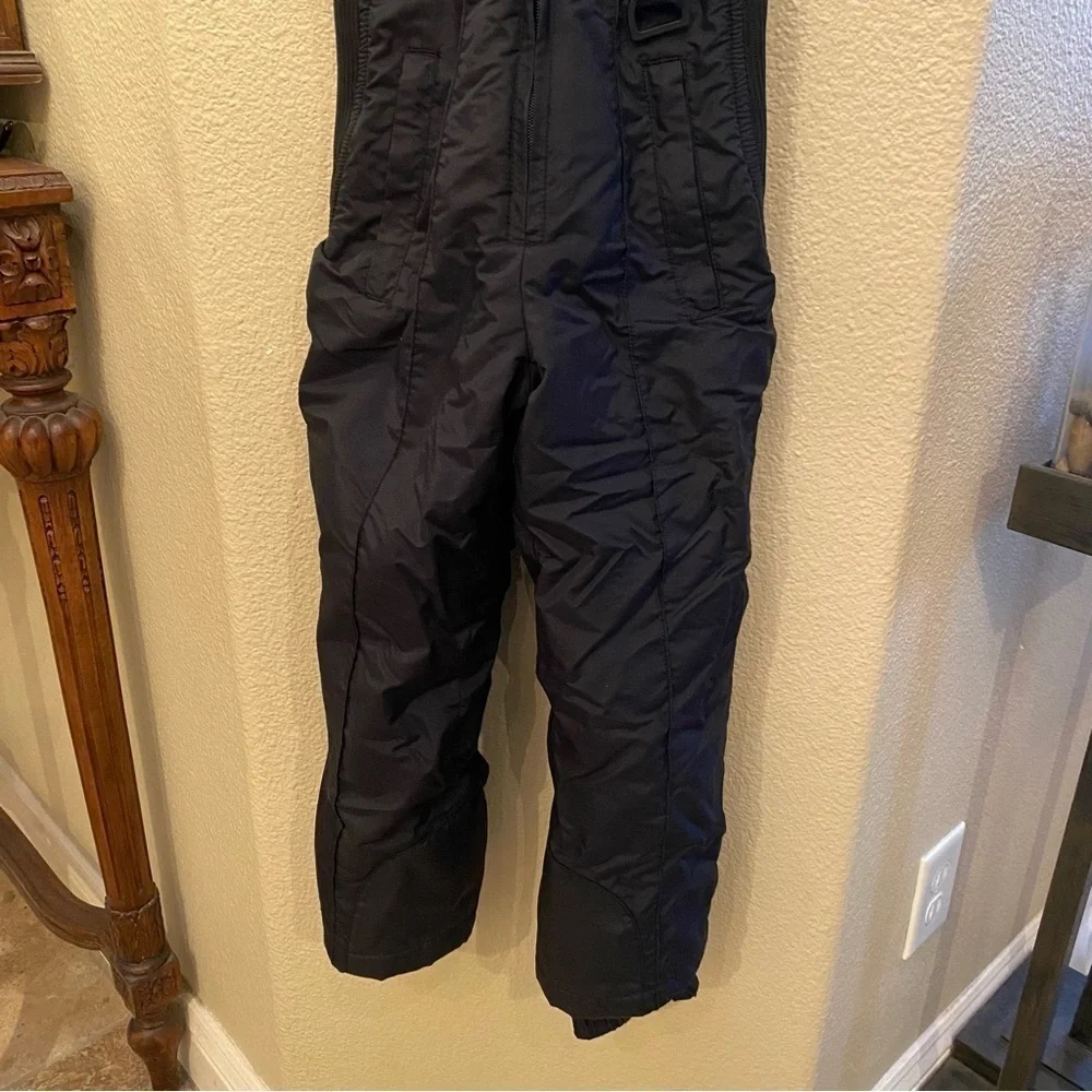 SPORT ESSENTIALS Kids Black Bib Ski Snowboard Snowsuit Size 6 Yrs-Unisex